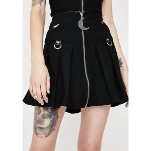 Killstar Kristen Pleated Skirt